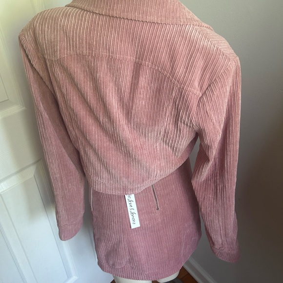 For love & lemons pink corduroy blazer skirt set - Picture 5 of 7